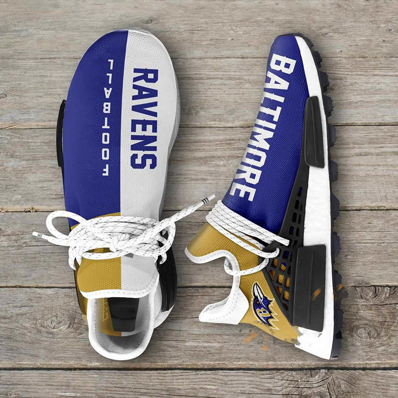 Baltimore Ravens Nfl Sport Teams NMD Human Shoes