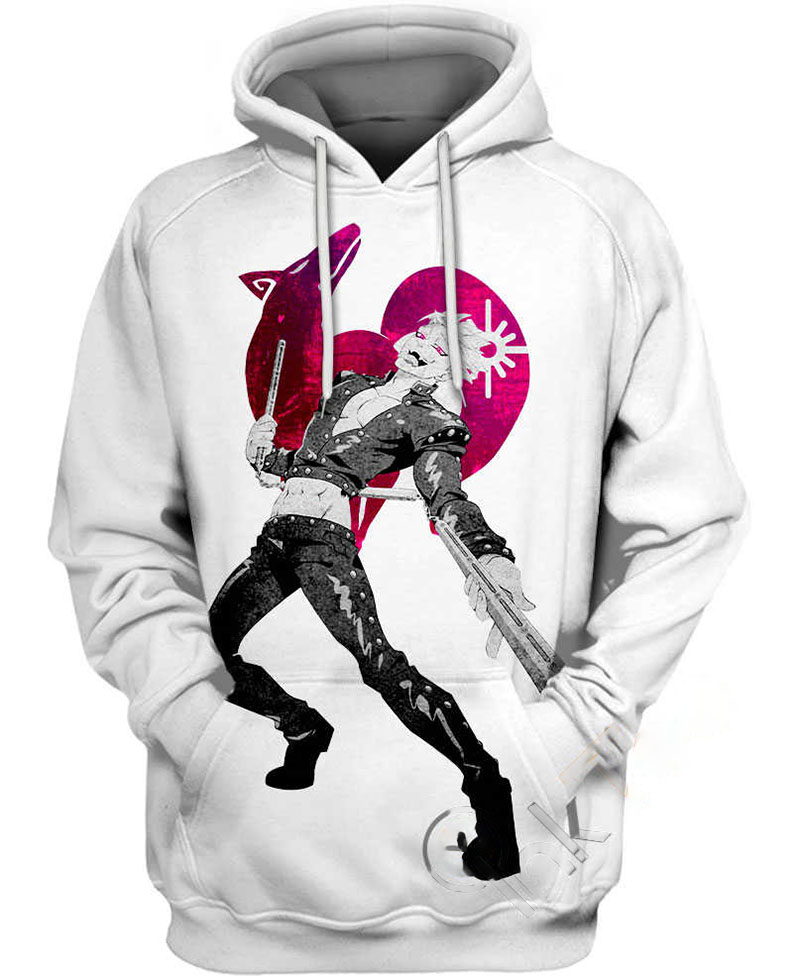 Ban Seven Deadly Sins Hoodie 3D