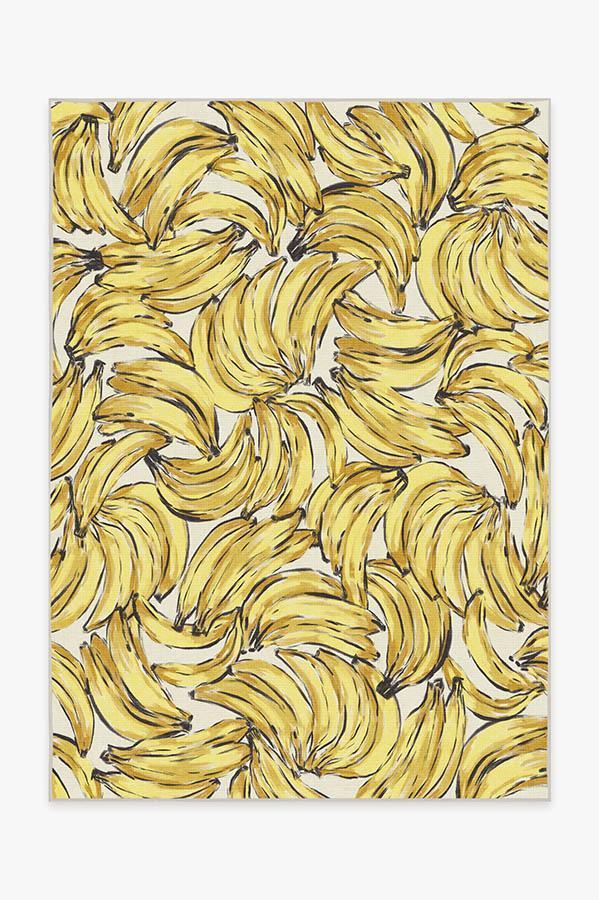 Bananas Yellow Limited Edition Rug 3 Bananas Yellow Limited Edition Rug
