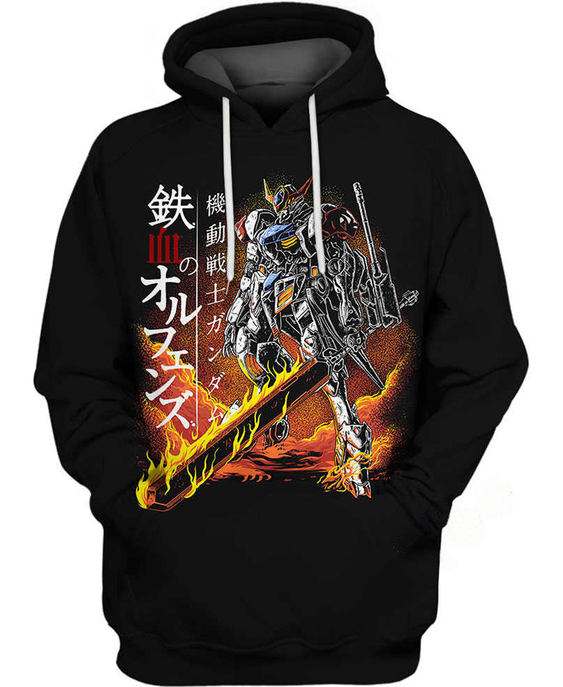 Barbatos Hoodie 3D 5 Barbatos Hoodie 3D