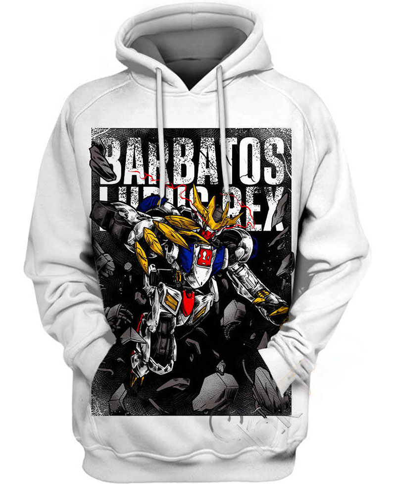 Barbatos Lupus Rex Gundam Hoodie 3D 2 Barbatos Lupus Rex Gundam Hoodie 3D