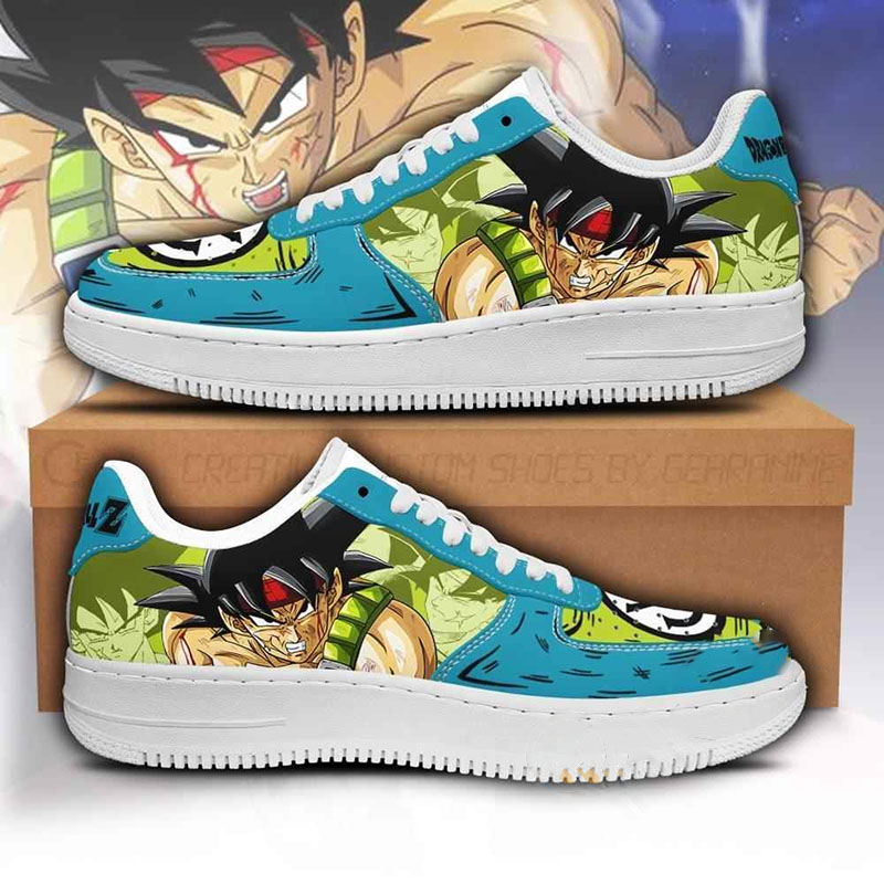 Bardock Custom Dragon Ball Anime Nike Air Force Shoes