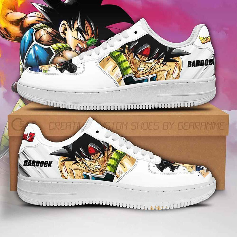 Bardock Custom Dragon Ball Z Anime Nike Air Force Shoes