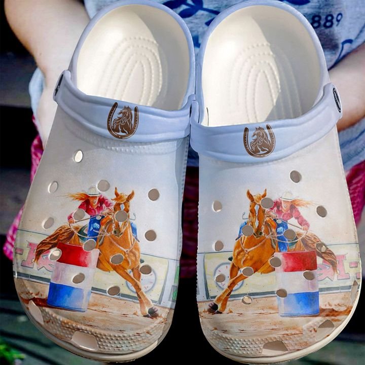 Barrel Racing Lover Crocs Clog Shoes