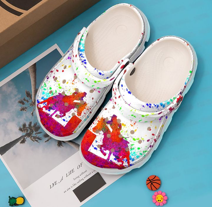 Barrel Racing Crocs Clog Shoes