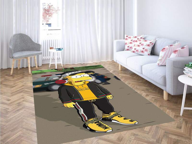 Bart Simpson In NMD Human Race Rug