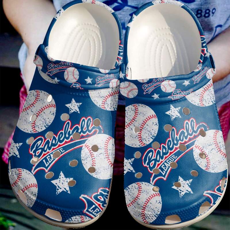 Baseball League Crocs Clog Shoes 6 Baseball League Crocs Clog Shoes