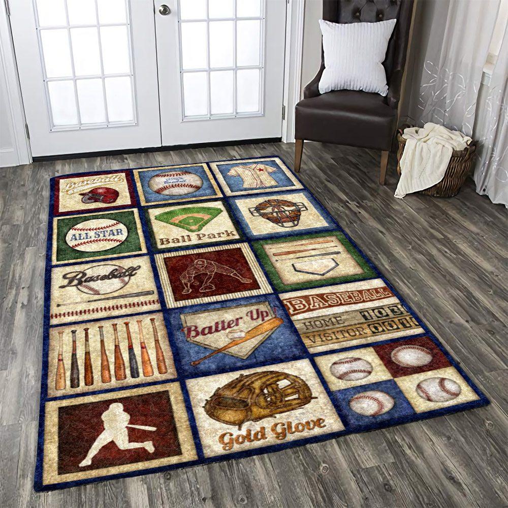 Baseball Limited Edition Rug 9 Baseball Limited Edition Rug