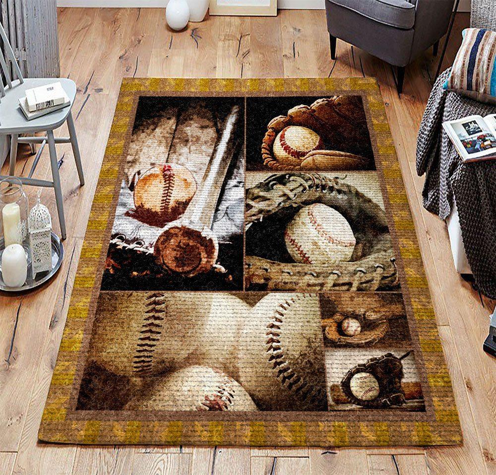Baseball Limited Edition Rug 12 Baseball Limited Edition Rug
