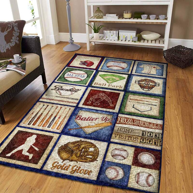 Baseball Limited Edition Rug 4 Baseball Limited Edition Rug