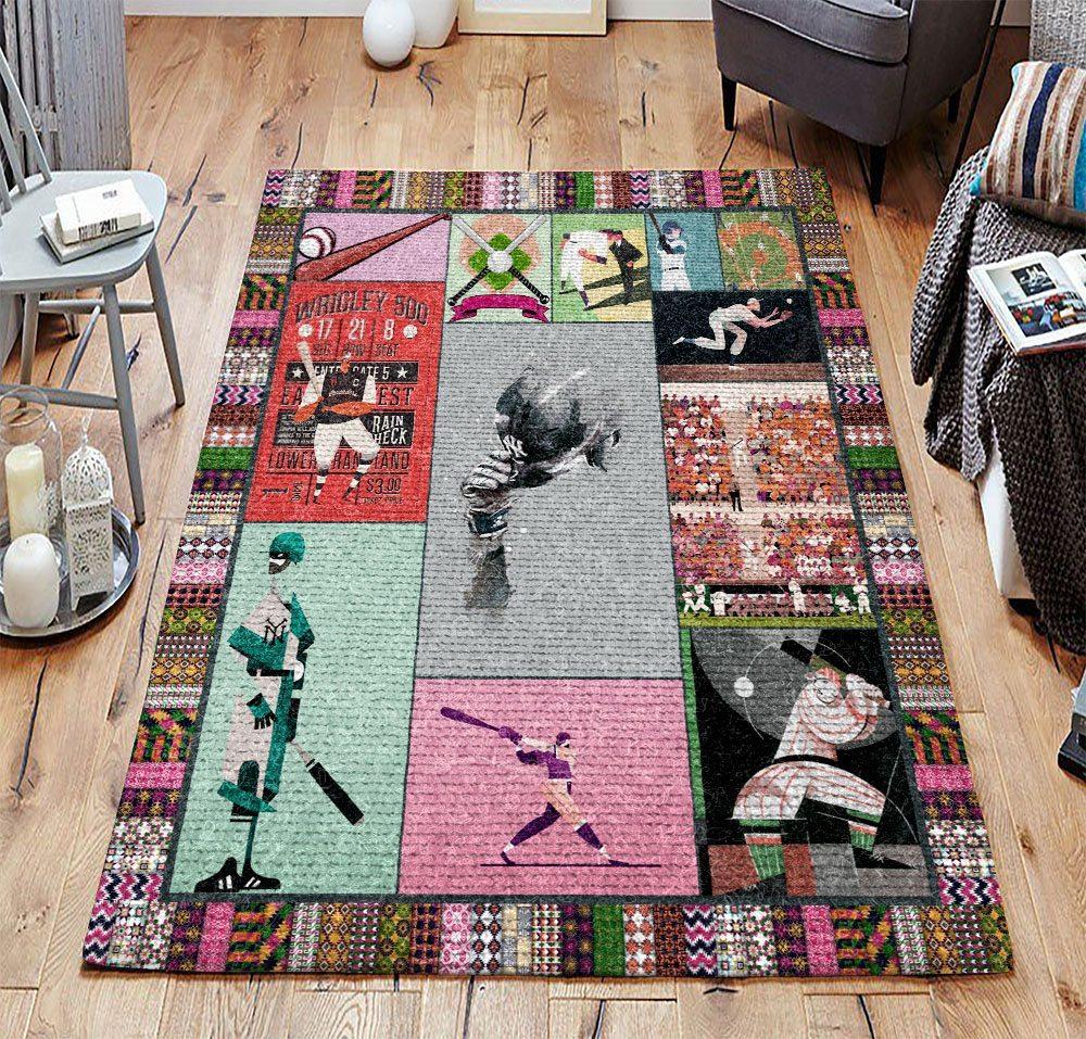 Baseball Limited Edition Rug 6 Baseball Limited Edition Rug