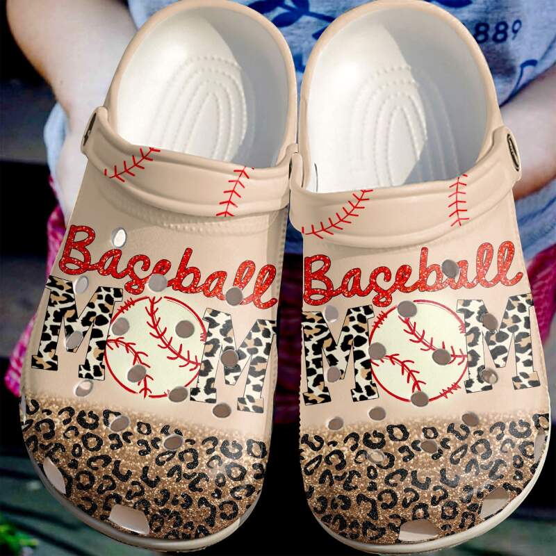 Baseball Mom Crocs Clog Shoes