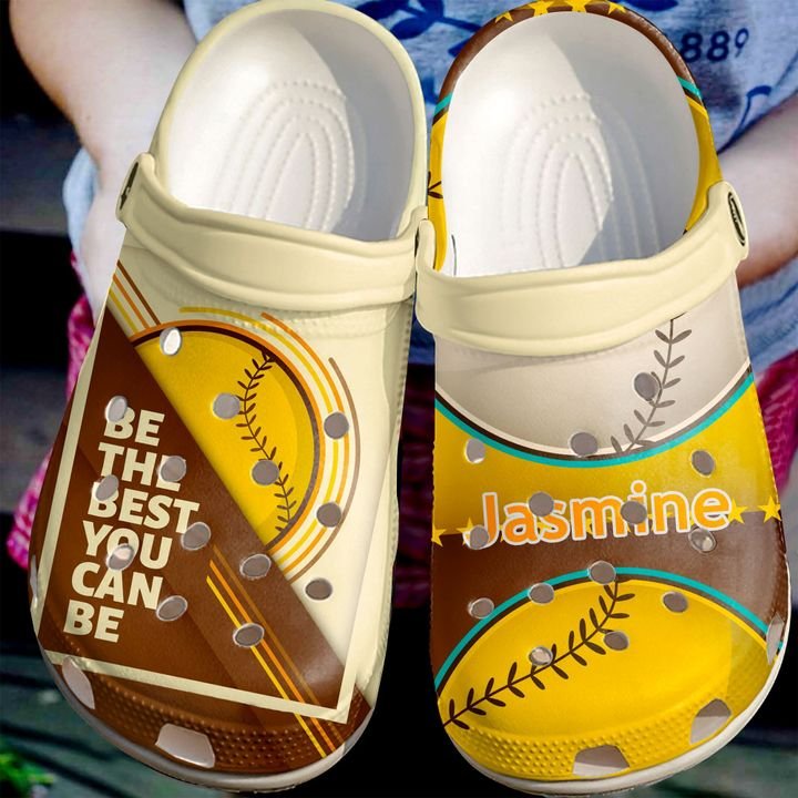 Baseball Personalized Be The Best Crocs Clog Shoes