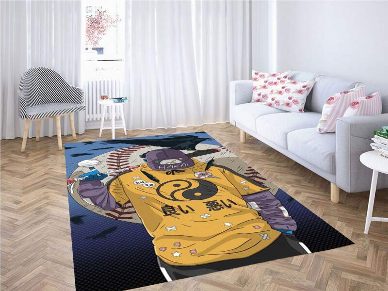 Baseball Player Carpet Rug 1 Baseball Player Carpet Rug