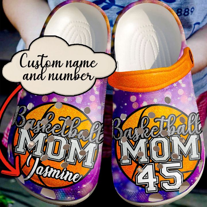 Basketball Glowing Mom Crocs Clog Shoes 15 Basketball Glowing Mom Crocs Clog Shoes