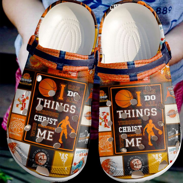 Basketball I Love Crocs Clog Shoes