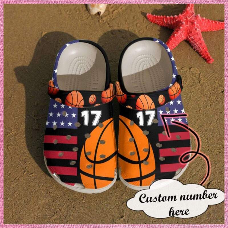 Basketball Personalized American Crocs Clog Shoes 3 Basketball Personalized American Crocs Clog Shoes