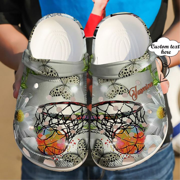 Basketball Personalized Daisy Crocs Clog Shoes 2 Basketball Personalized Daisy Crocs Clog Shoes