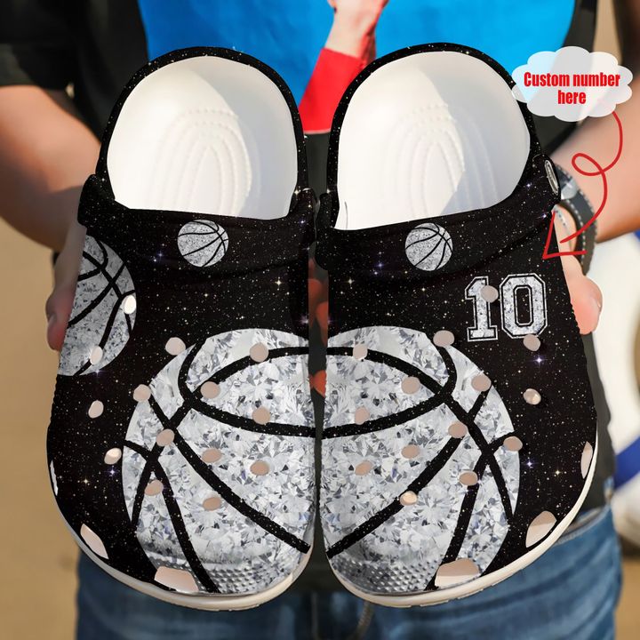 Basketball Personalized Diamond Crocs Clog Shoes 13 Basketball Personalized Diamond Crocs Clog Shoes