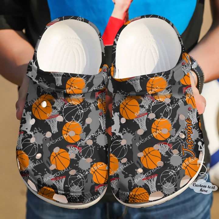Basketball Personalized Just A Girl Who Loves Crocs Clog Shoes 14 Basketball Personalized Just A Girl Who Loves Crocs Clog Shoes
