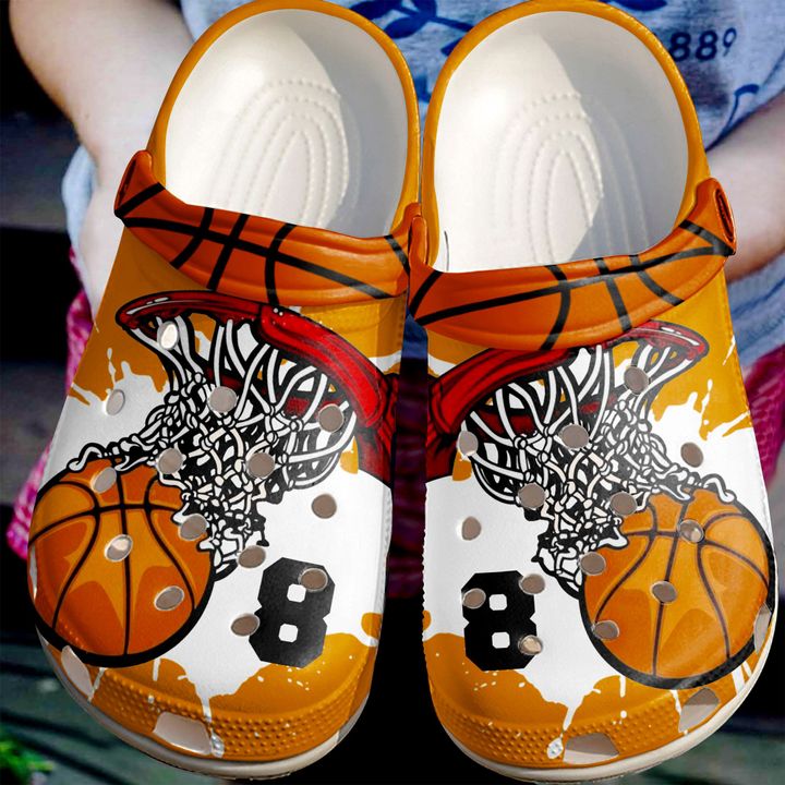 Basketball Personalized Love Crocs Clog Shoes