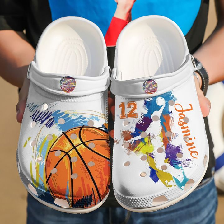 Basketball Personalized Lover Crocs Clog Shoes