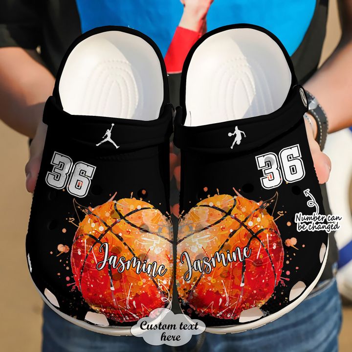Basketball Personalized Lover Crocs Clog Shoes