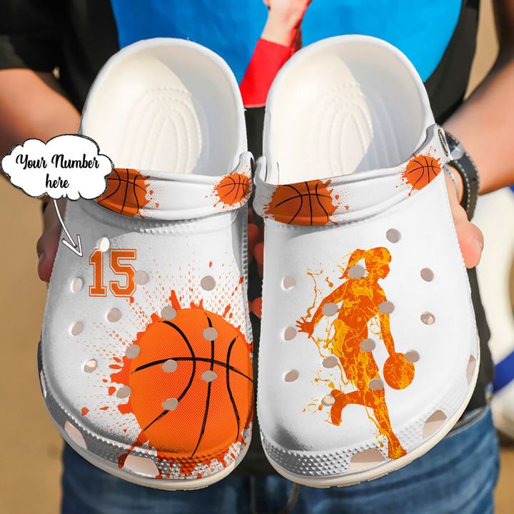 Basketball Personalized Passion V2 Crocs Clog Shoes