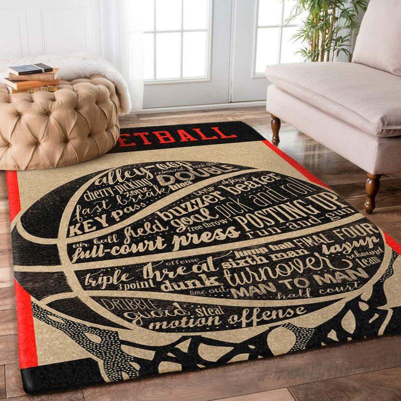 Basketball Rectangle Limited Edition Rug 4 Basketball Rectangle Limited Edition Rug