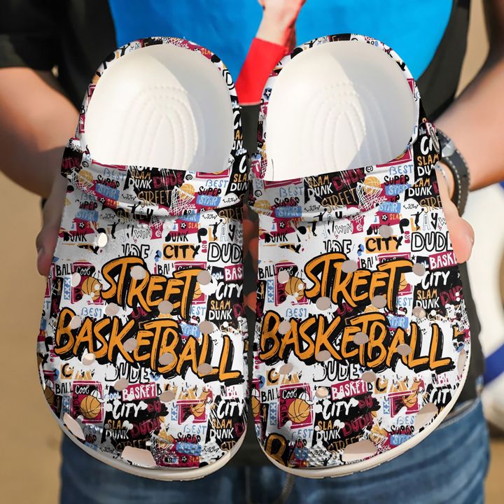 Basketball Street Crocs Clog Shoes