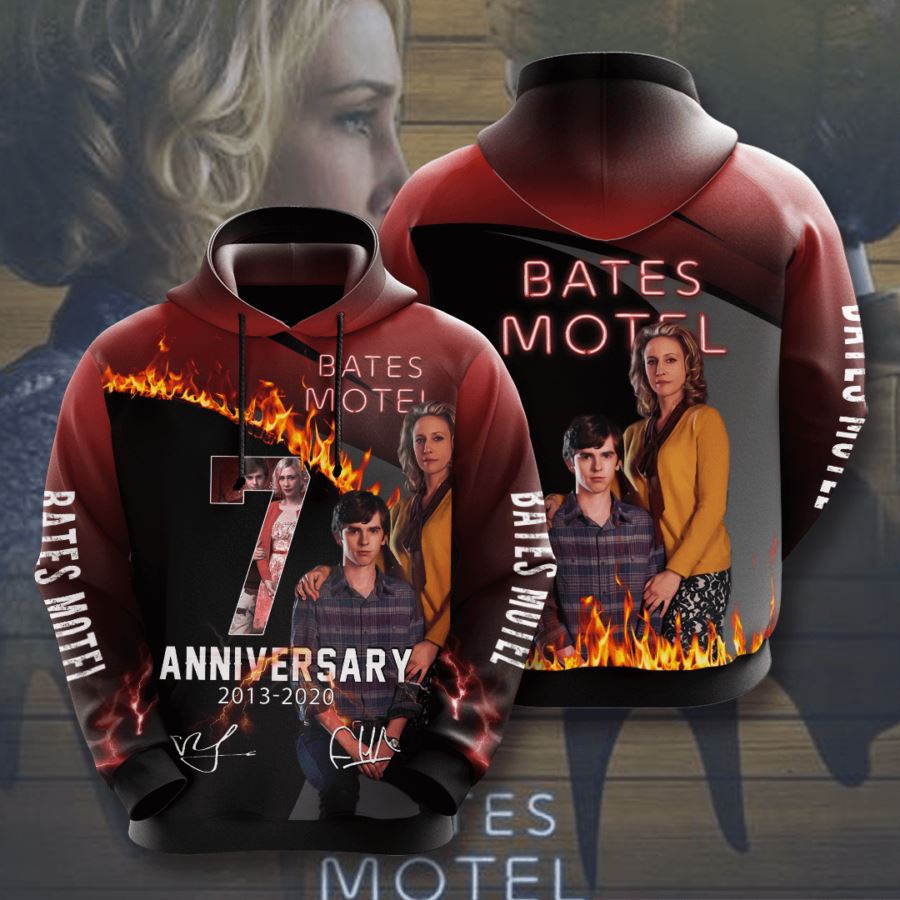 Bates Motel Custom Hoodie 3D 2 Bates Motel Custom Hoodie 3D
