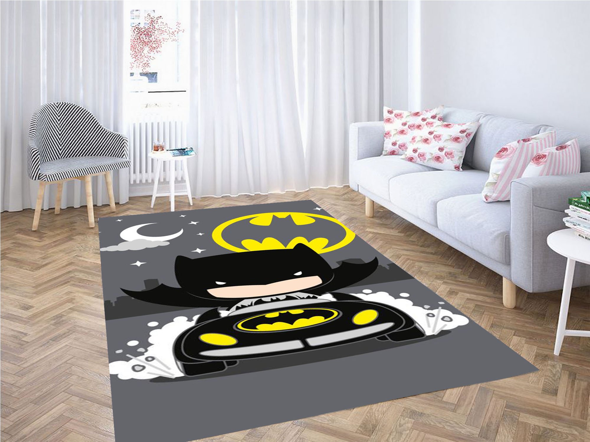 Batman Cartoon Wallpaper Carpet Rug 3 Batman Cartoon Wallpaper Carpet Rug