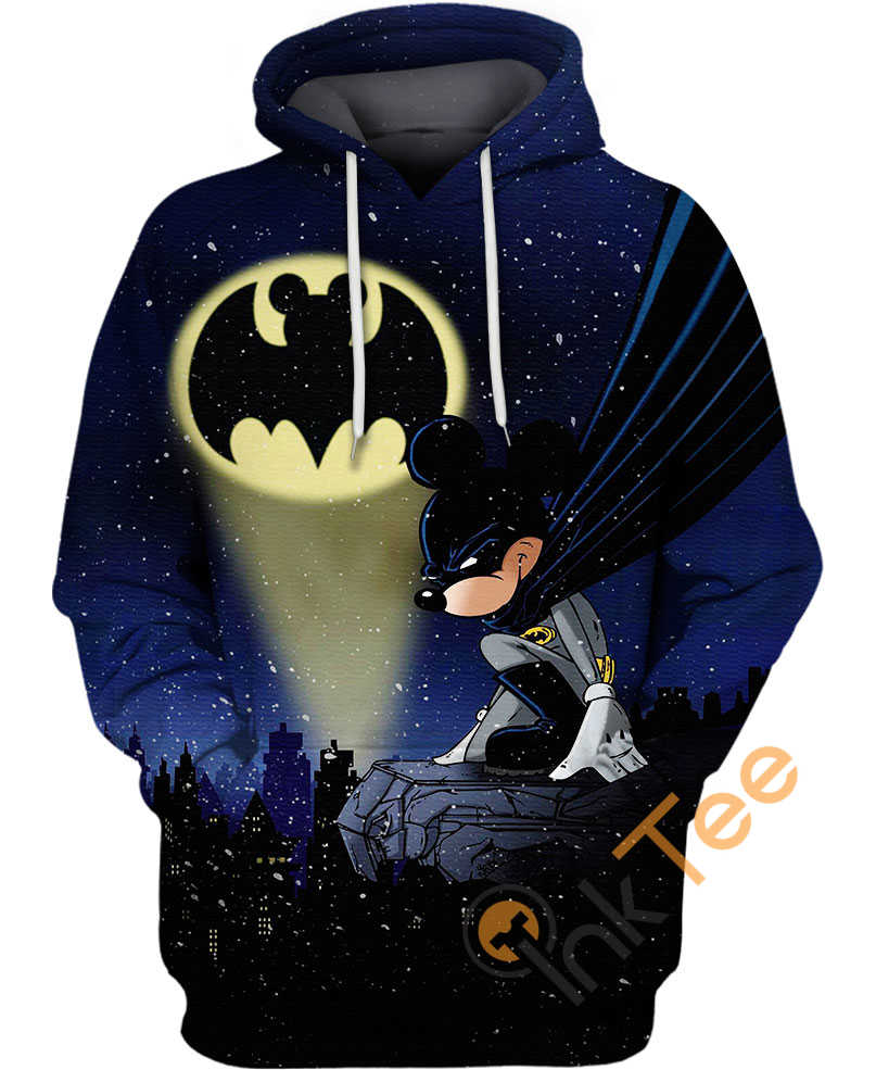 Batman Mickey Mouse Hoodie 3D