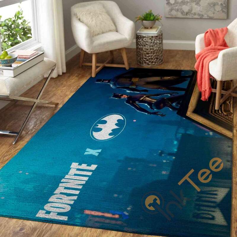 Batman X Fortnite Area Rug