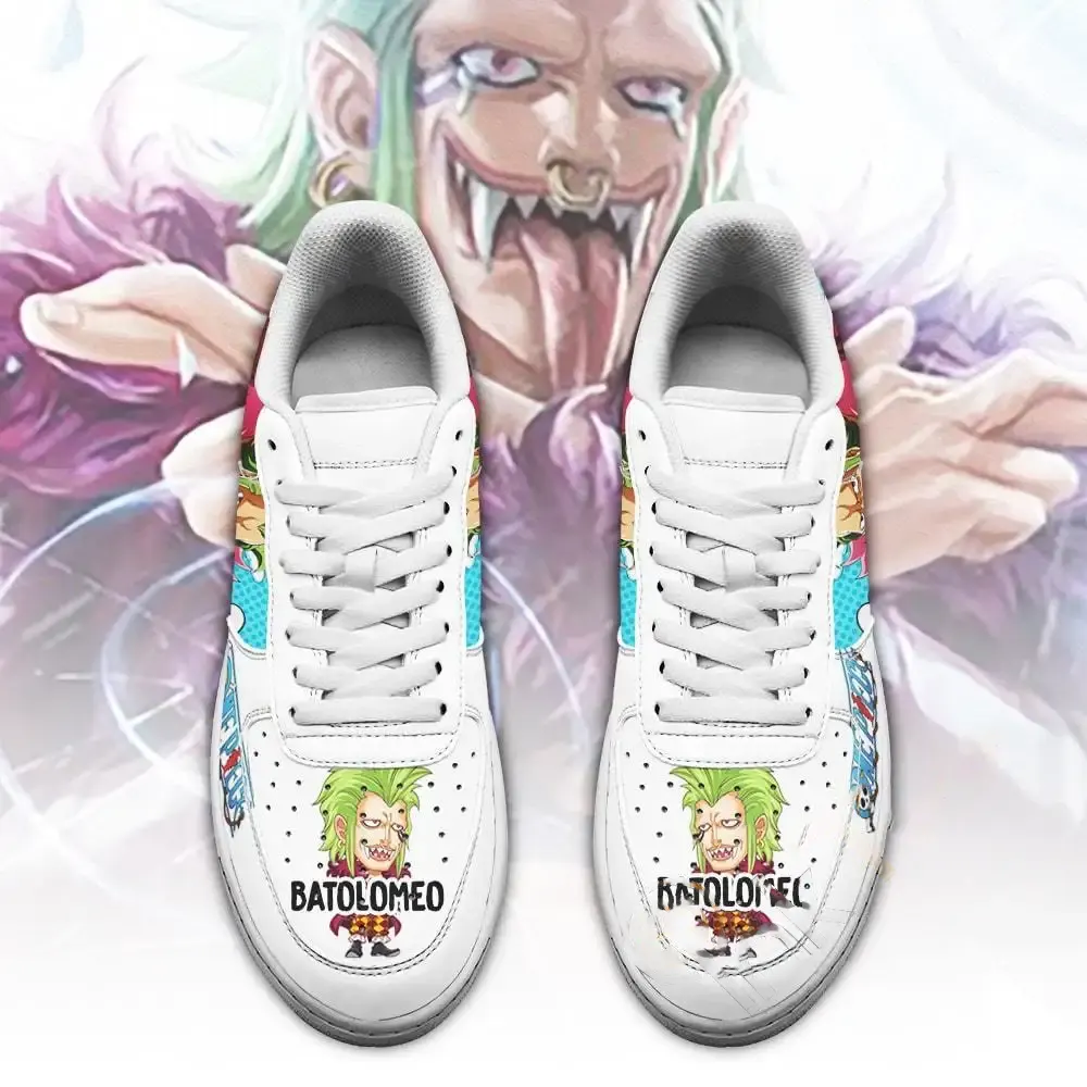 Bartolomeo Custom One Piece Anime Fan Nike Air Force Shoes