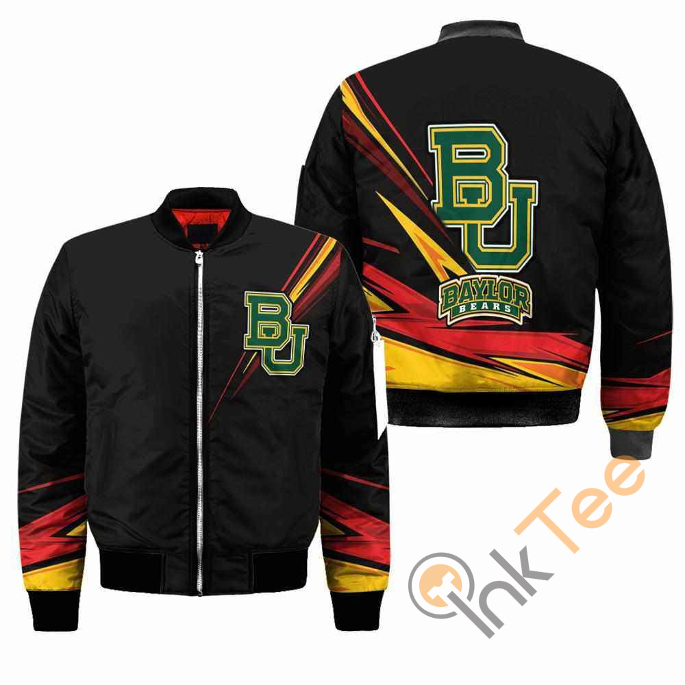 Baylor Bears NCAA Black Apparel Best Christmas Gift For Fans Bomber Jacket