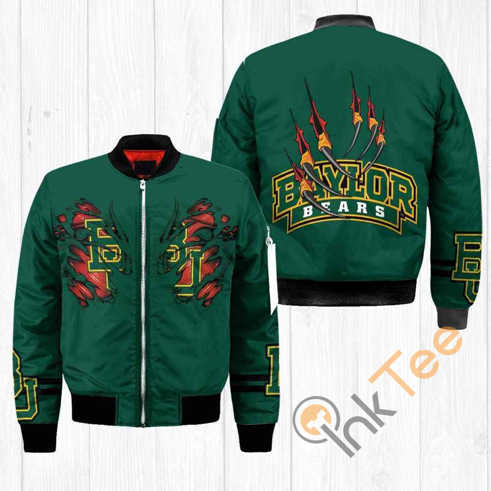 Baylor Bears NCAA Claws Apparel Best Christmas Gift For Fans Bomber Jacket