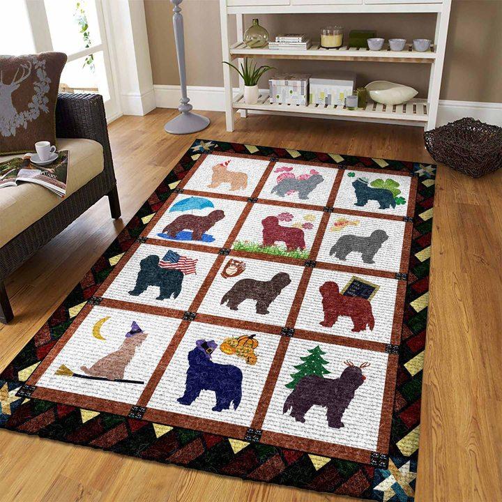 Bearded Collie Limited Edition Rug 1 Bearded Collie Limited Edition Rug