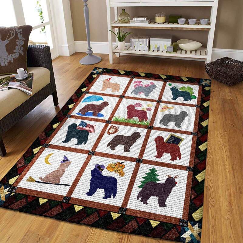 Bearded Collie Limited Edition Rug 3 Bearded Collie Limited Edition Rug