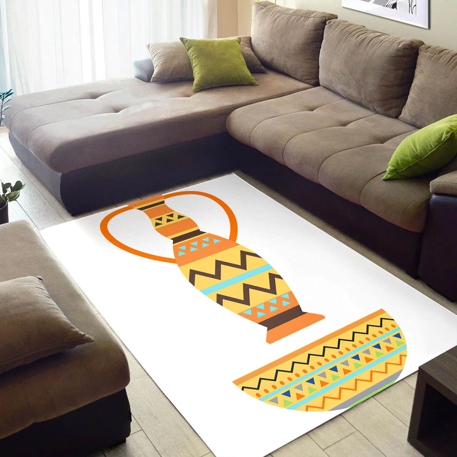 Beautiful African Adorable Print Afrocentric Art Style Floor Living Room Rug 4 Beautiful African Adorable Print Afrocentric Art Style Floor Living Room Rug