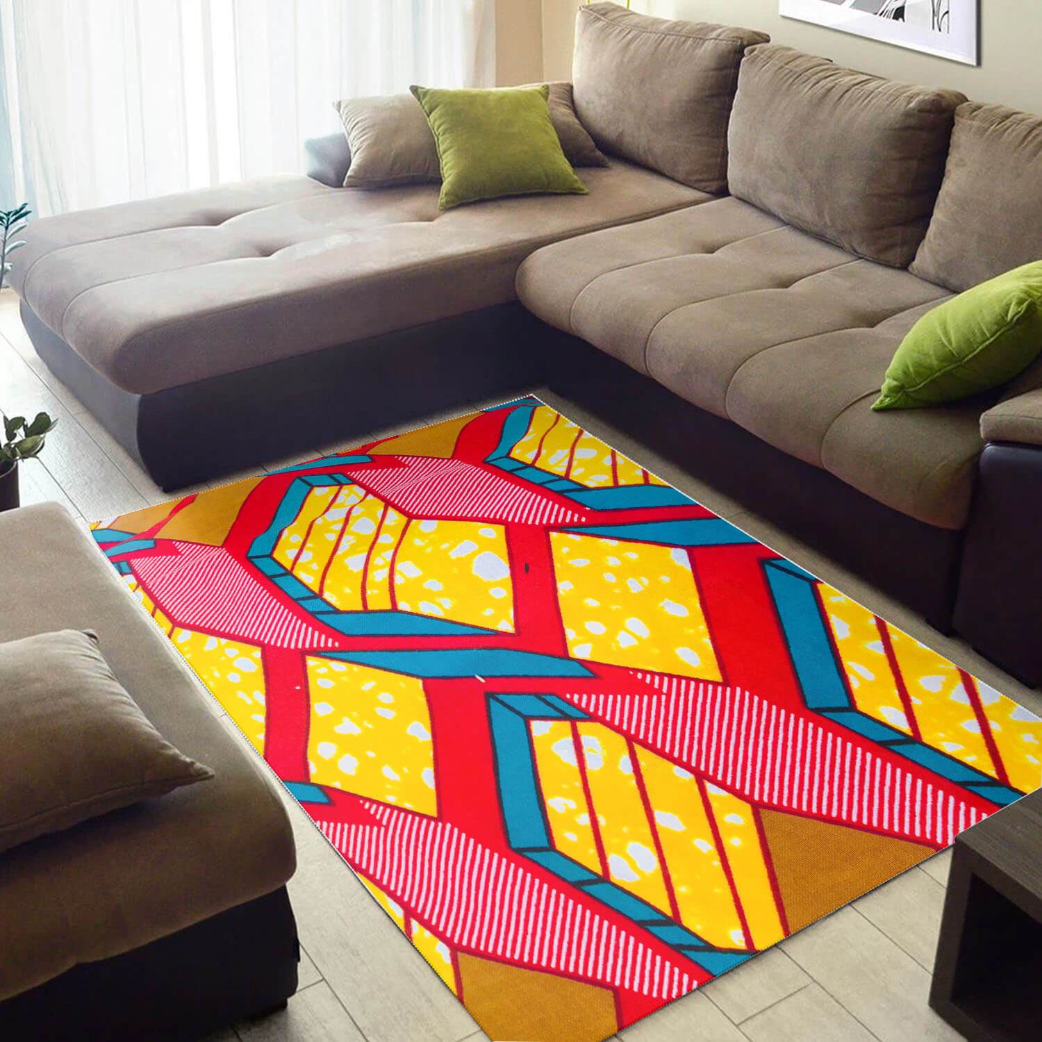 Beautiful African American Colorful Afrocentric Art Large Room Rug 1 Beautiful African American Colorful Afrocentric Art Large Room Rug