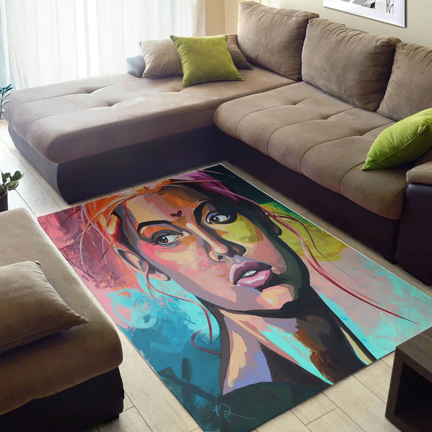 Beautiful African Cute Style Lady Large Inspired Home Rug 5 Beautiful African Cute Style Lady Large Inspired Home Rug
