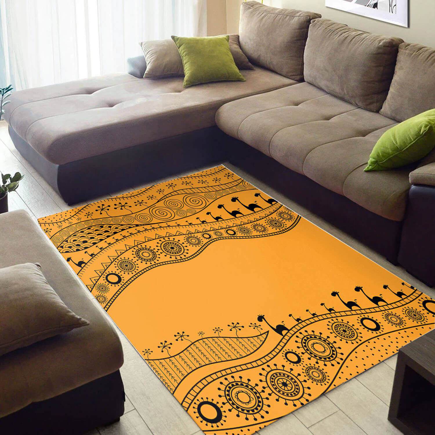 Beautiful African Style Black History Month Afrocentric Art Themed Inspired Home Rug 2 Beautiful African Style Black History Month Afrocentric Art Themed Inspired Home Rug