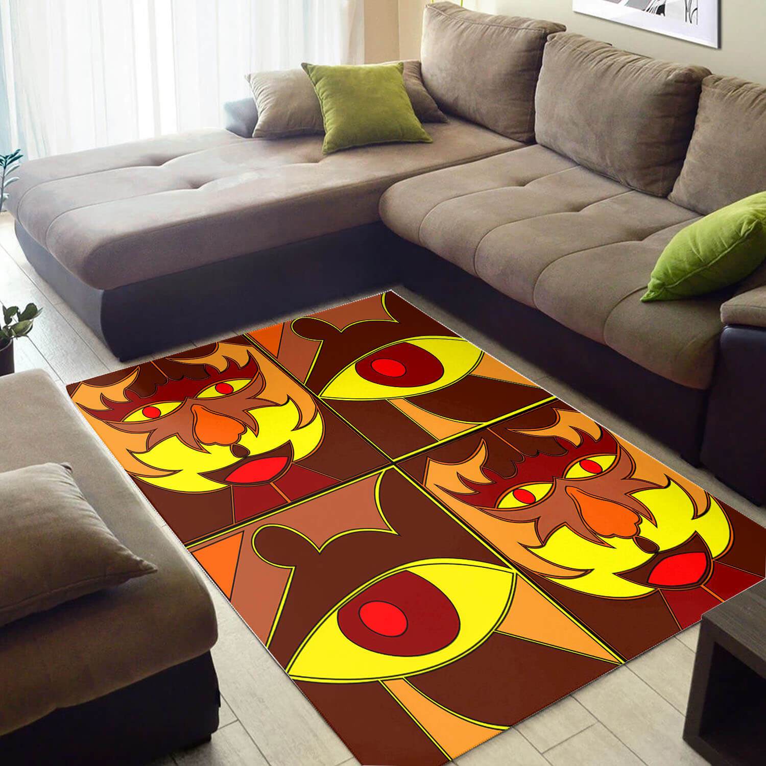 Beautiful African Style Cool Black History Month Afrocentric Art Floor Inspired Home Rug 1 Beautiful African Style Cool Black History Month Afrocentric Art Floor Inspired Home Rug