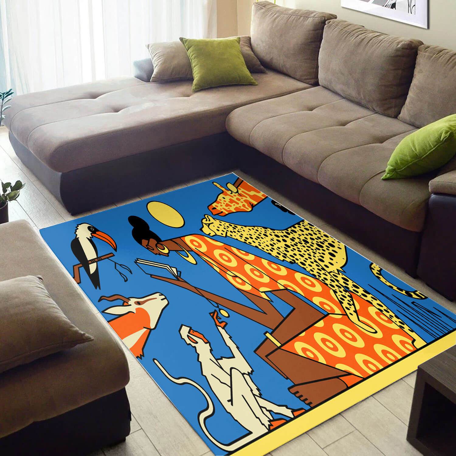 Beautiful African Style Fancy Afrocentric Melanin Afro Girl Carpet Inspired Home Rug 2 Beautiful African Style Fancy Afrocentric Melanin Afro Girl Carpet Inspired Home Rug