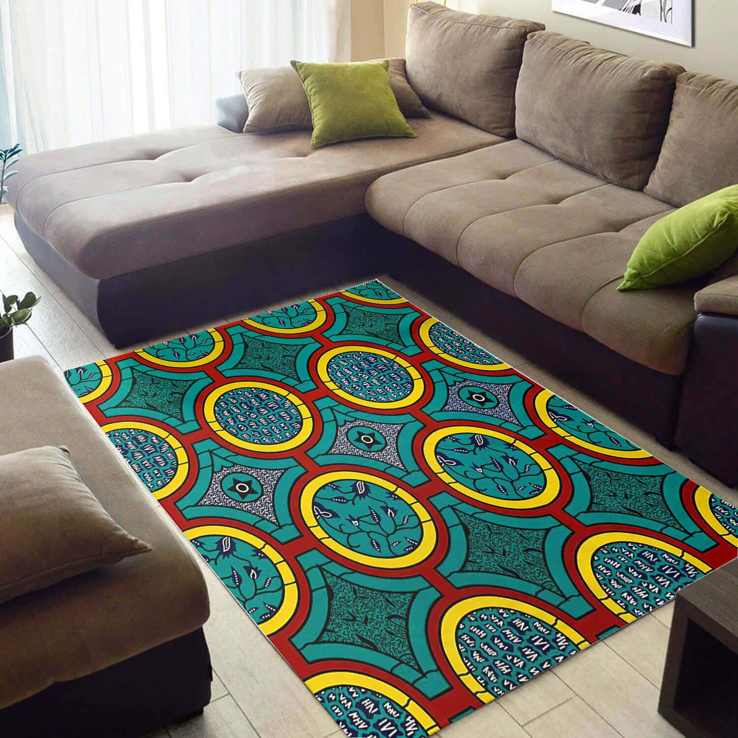 Beautiful African Style Nice Print Afrocentric Art Large Room Rug 4 Beautiful African Style Nice Print Afrocentric Art Large Room Rug