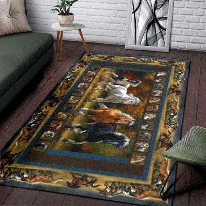 Beautiful Horse Rectangle Limited Edition Rug 2 Beautiful Horse Rectangle Limited Edition Rug