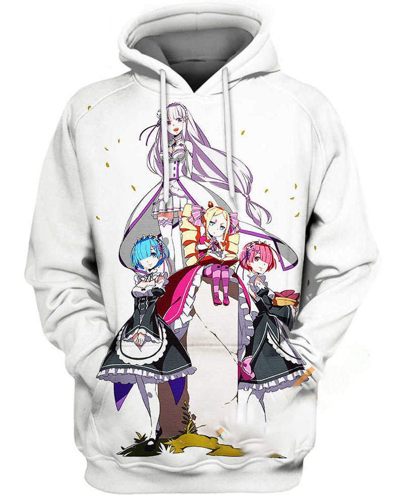 Beautiful Maids Hoodie 3D