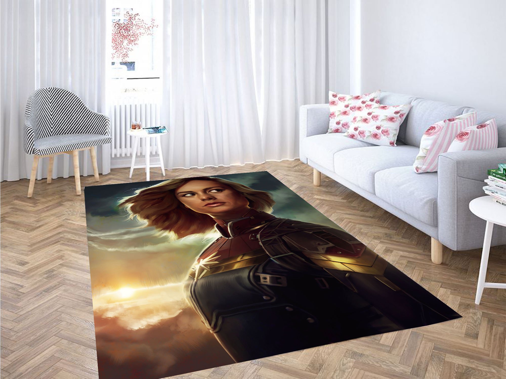 Beautiful Of Captain Marvel Carpet Rug 2 Beautiful Of Captain Marvel Carpet Rug