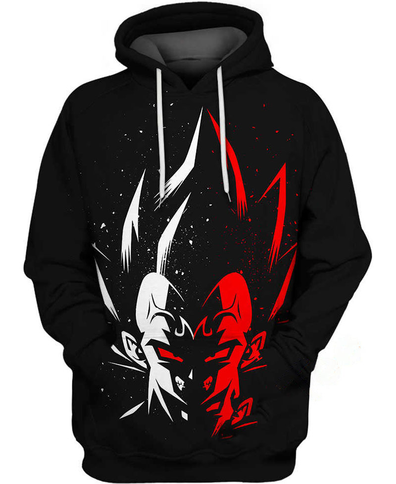 Beautiful Prince Saiyan Hoodie 3D 8 Beautiful Prince Saiyan Hoodie 3D